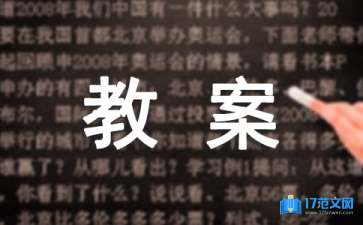 大班語言教案：天生一對